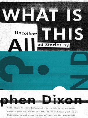 cover image of What Is All This?